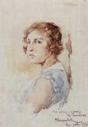 Head of a Young Woman